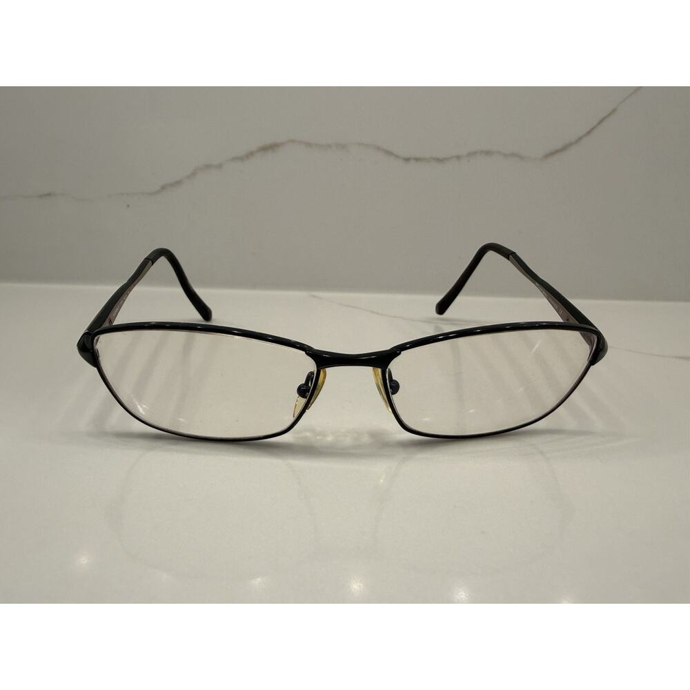 Morel France Koali 7717k Eyeglass Frames Womens Black Tan Full Rim. Frames Only